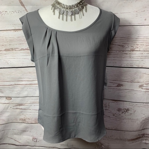 NWT Eden Ruth Holly Cap Sleeve Blouse - Picture 2 of 9
